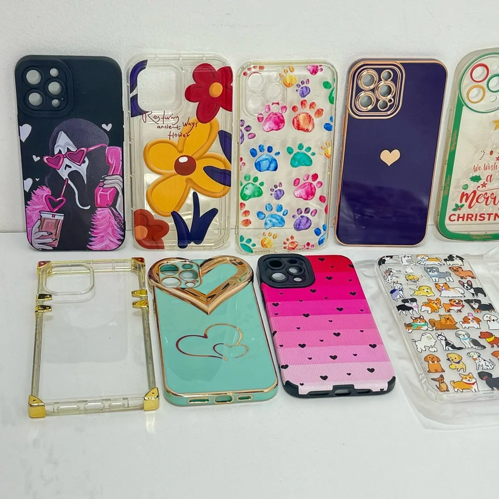 Lot of 12 IPhone 12 Pro Max fashion cases